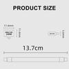 80Gbps USB4.0 Type-C Cable PD 240W Short Charging Cord E-marker Chip Male to Male/Female Extension Converter