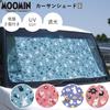 MOOMIN Maruei Nissan Car Front Sunshade Sunshade, (Pastel Blue, Small)