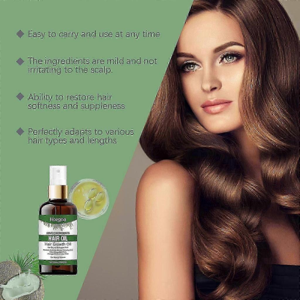 New model Hoegoa hair roller essence, plant care hair care essence, clean scalp, strong hair