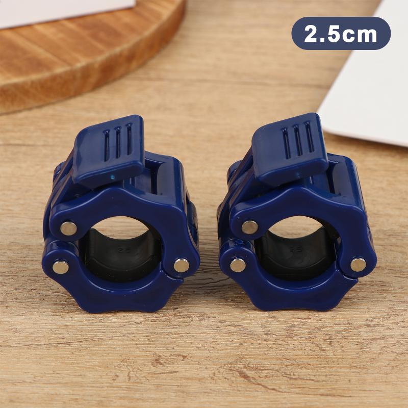 25/28Mm Heavy Duty Barbell Clips Collar Quick Release Locking Clamps Fixing Nut Clips For Weightlifting Fitness Accessories