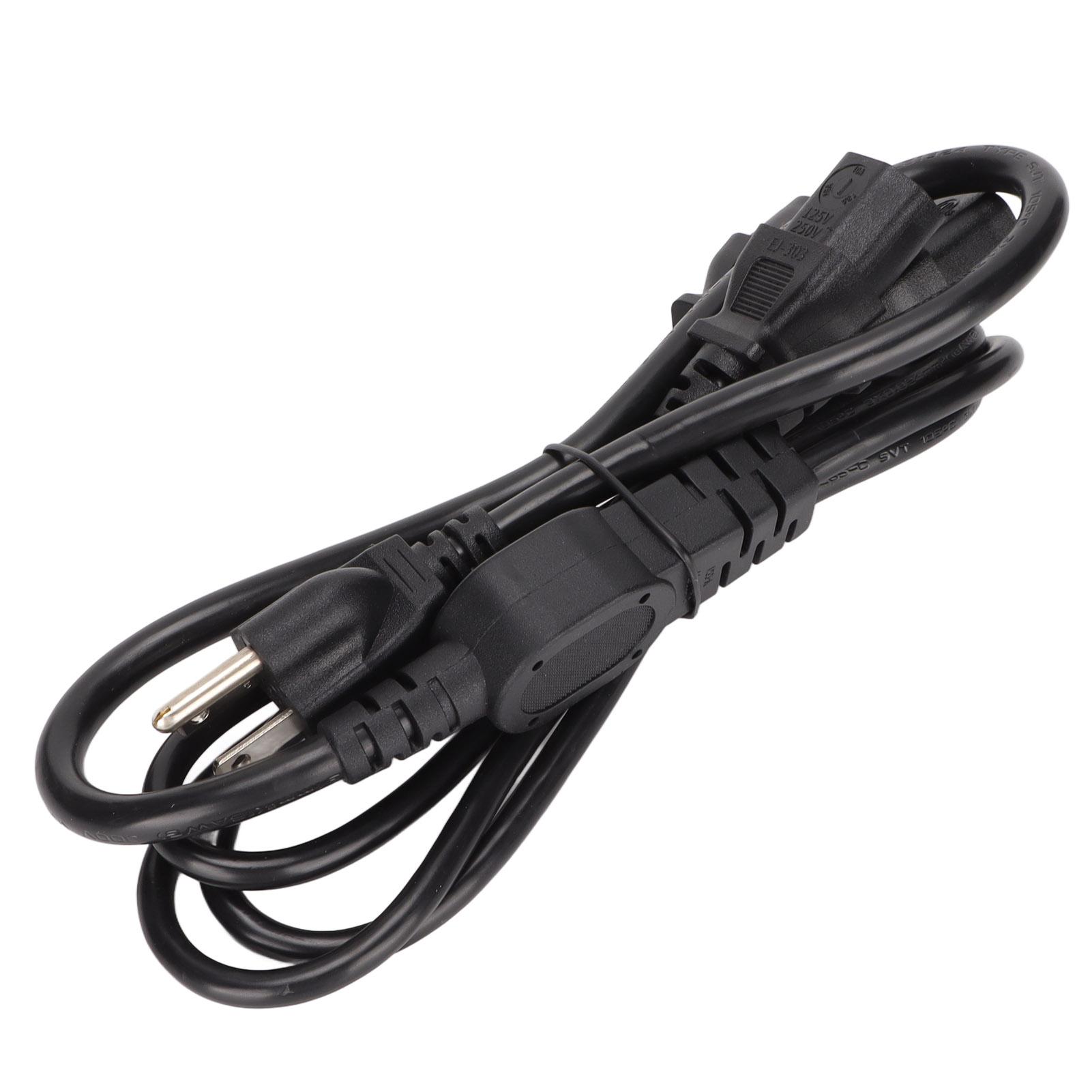 

1 to 3 Outlet Power Splitter Cord 5 15P to 3 IEC320 C13 Connectors Fireproof 3 Way Plug Adapter