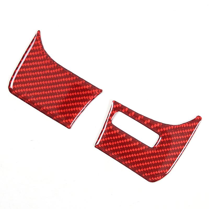 

Для Honda Pilot 2015-2022 мягкое углеродное волокно C приборной панели автомобиля по бокам рамы Накладка Наклейка автомобиля carbon fiberiTb