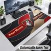 Custom Name Text Mouse Pad Bournemouth Football Personalized Desk Pad For Work And Gaming