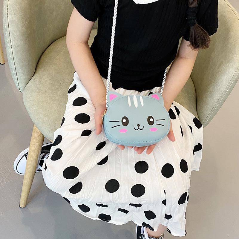 2020 Korean Small Animal Cartoon Crossbody Bag for Kids - Cute Mini Coin Purse for Girls