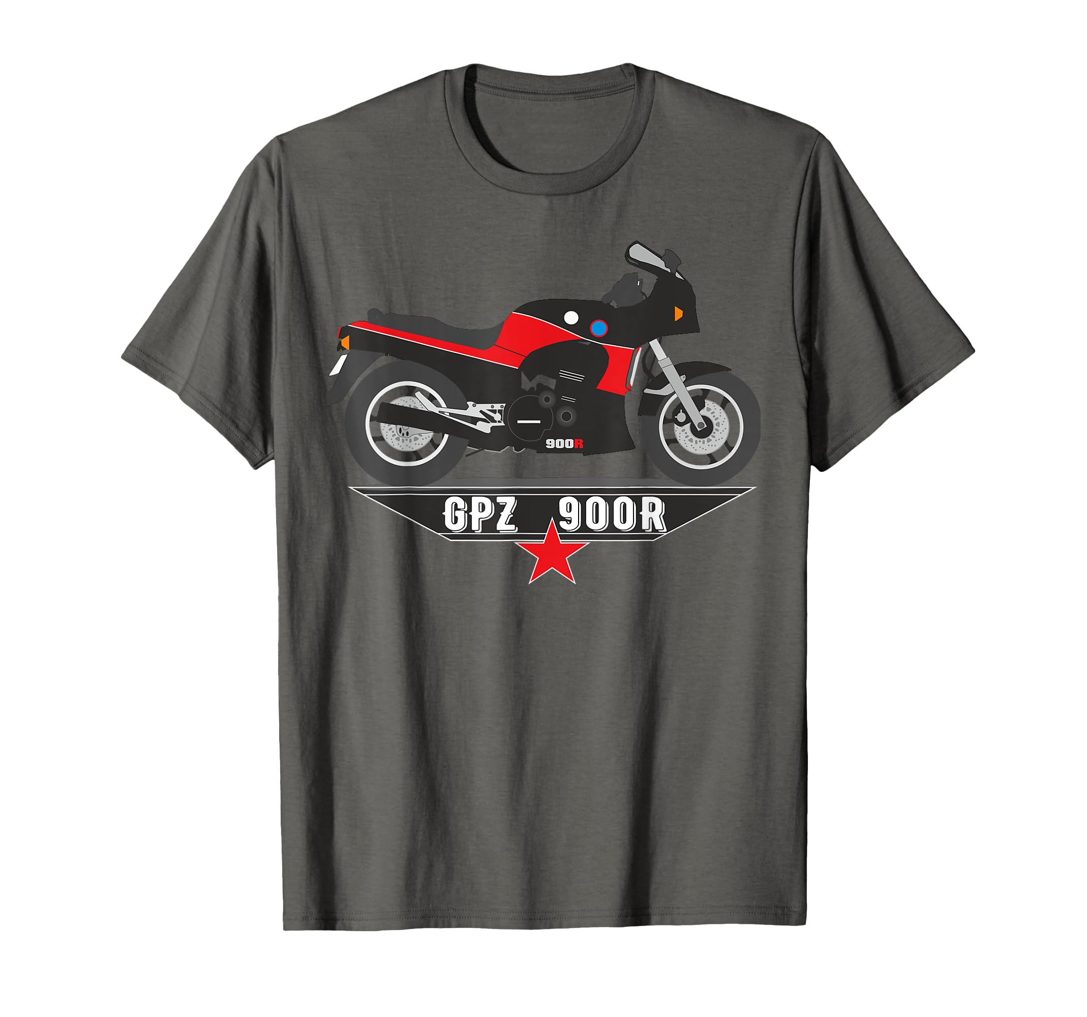 

GPZ 900 R Motorcycle Biker T-Shirt чёрный