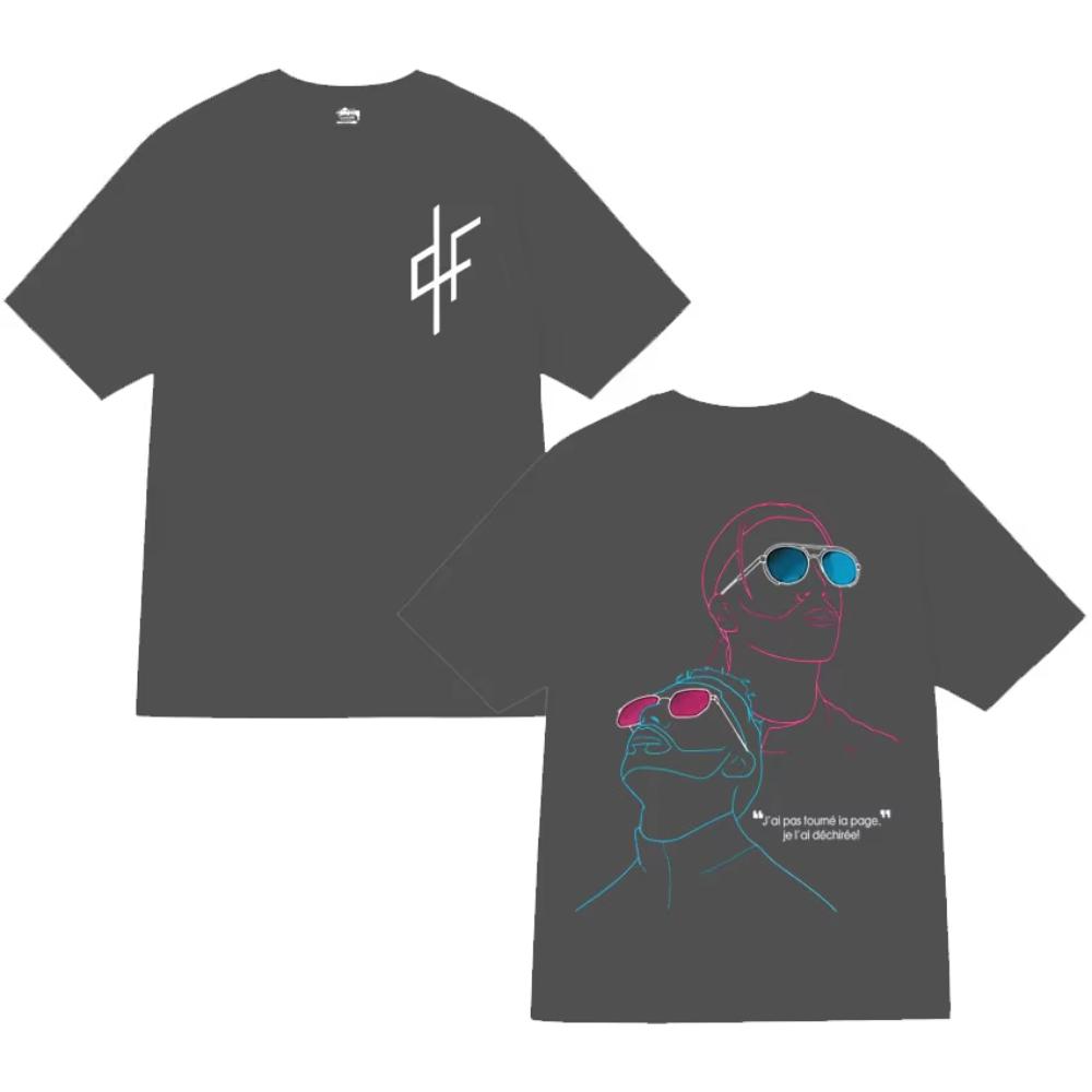 

French Rapper PNL Graphics Print T-shirts Men Women Comfort Fashion High Quality Tshirts Summer Oversized Casual Loose Tee Shirt 4XL