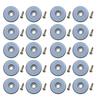 Pack Of 20 Reusable Furniture Sliders With Screws for Wood Floor Chair Leg Protectors Scratch Noise Reductions Glides