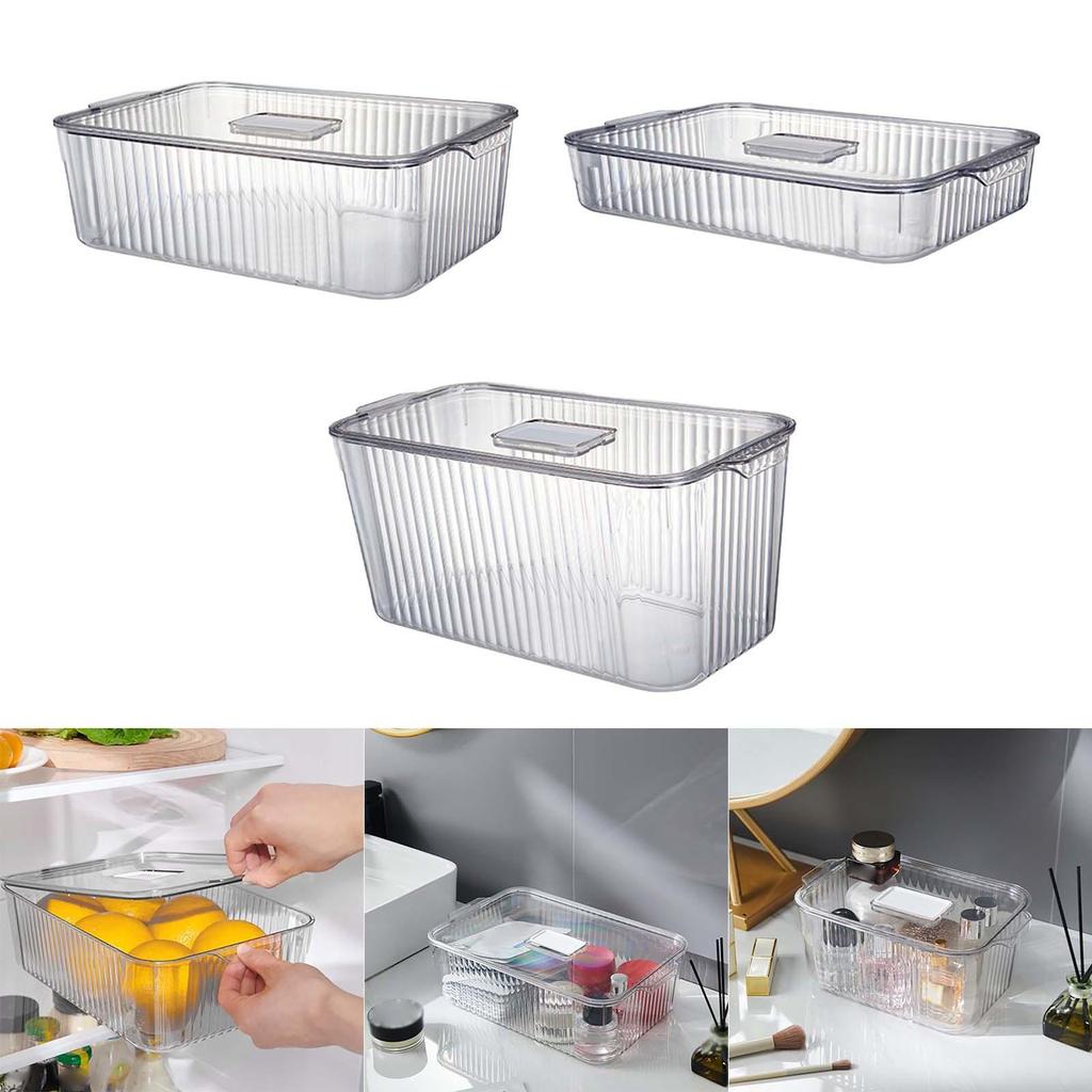 Chic Clear Storage Box for Organizing Beauty Essentials