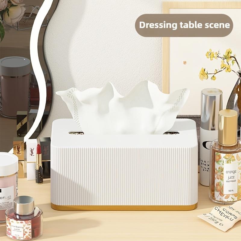 1/2 ks Stolní krabička na kapesníky Multifunkční krabička na kapesníky Plastový materiál Domácí krabička na kapesníky Dekorativní potřeby