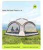 Tienda de campaña para coche con dosel de cúpula de vinilo negro: Entrega Rápida, Impermeable, Exteriores, Toldo para Sombrilla de Camping