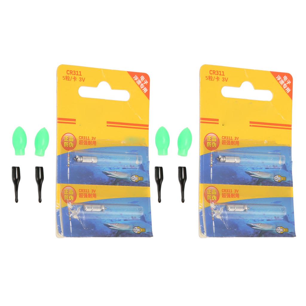 4 PEZZI Luce Fluorescente per Pesca Notturna Riutilizzabile Luce Morbida Area Luminosa Più Grande Galleggiante Leggero Bastoncino Luminoso per Pesca