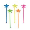 50pcs Colorful Coffee Beverage Stirrer Tropical Summer Juice Drink Stirrers  Party Favors