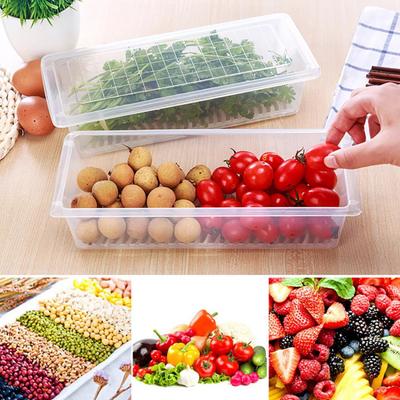 Kühlschrank Abfluss Fleisch Obst Lebensmittel Versiegelung Lagerung Frische Box