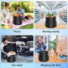 Portable Camping Shower with Rechargeable Pump - 6000mAh Outdoor Shower Kit W/ 20L Foldable Bag for Travel, Garden & Car Wash