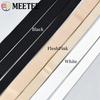 Meetee 5/10/20M 6-30mm Elastic Band Spandex Underwear Stretch Webbing Tape Clothes Drawstring Strap Bra DIY Garment Belt Bands