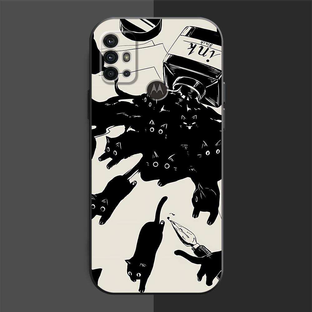 Phone Case for Motorola Moto G200 5G Edge 40 Pro Edge 30 Neo Edge 20 Pro One Fusion Plus G9 Plus Cover Cartoon Lucky Cat