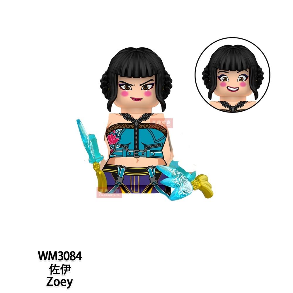 

New Kpop Demon Hunters Mini Action Figure Building Blocks Toy Peripherals Desk Decoration Collection Figures Model Toy For Kid