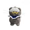 GD Zoa Plush Doll Kpop GD Stuffed Keychain Cute Plush Gray Cloud Cat Doll Fun Bag Pendant Decoration For Fans Kid Gifts