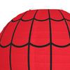 Spider Web Paper Lantern Hanging Red Spider Web Round Lantern Decoration for Halloween Home Party Decor