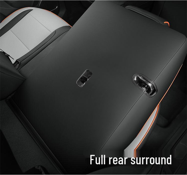 Universal Full Leather Car Seat Cushion for Bin Yue - Four Seasons, Five-Seater