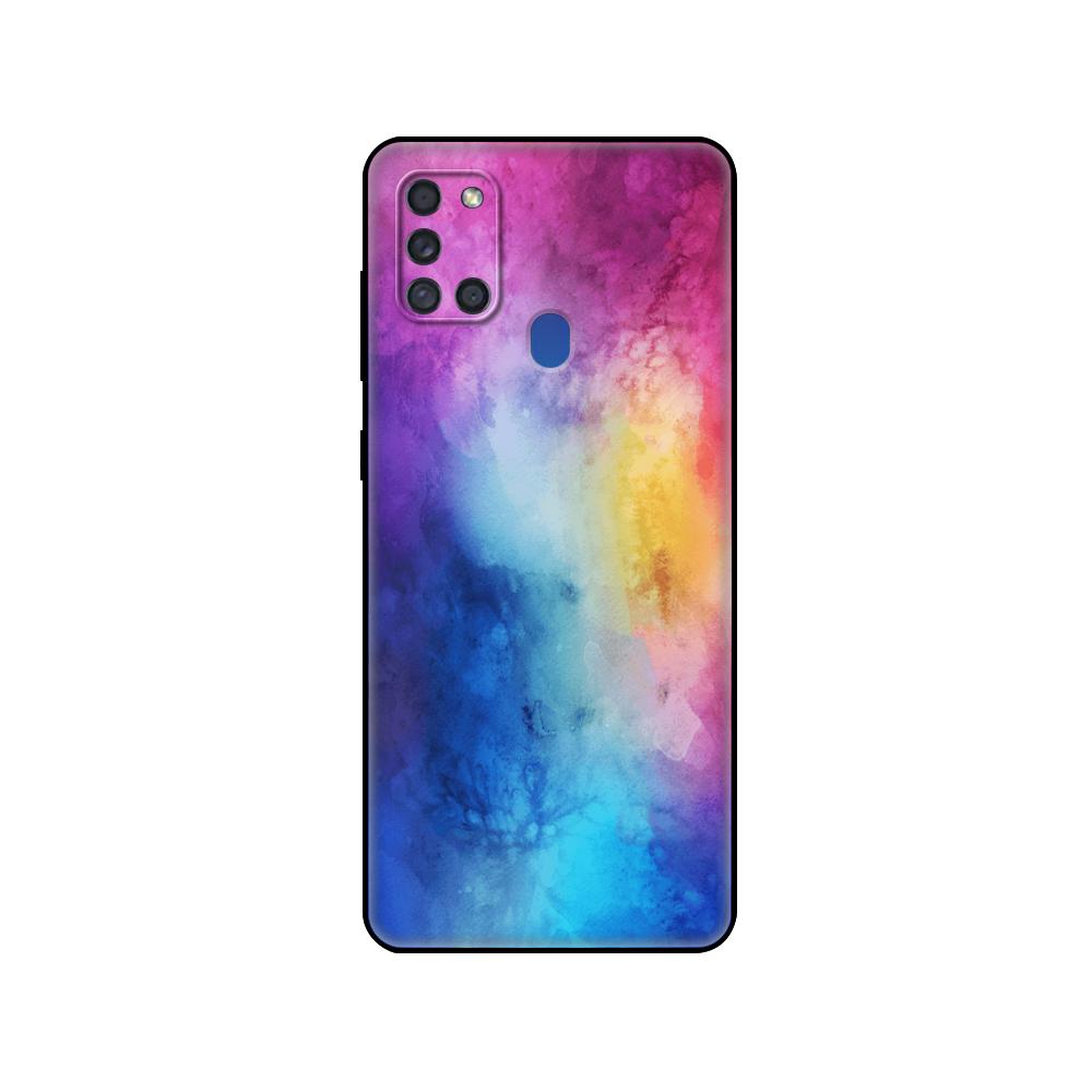 Black tpu Case For Samsung Galaxy A50 50S A30S A10 A01 A11 A21S A31 A41 A51 A71 M21 M30S S10LITE NEW design beautiful watercolor