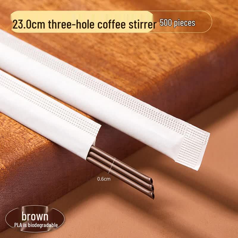 ZISIZ Disposable Wooden Coffee Stirring Sticks