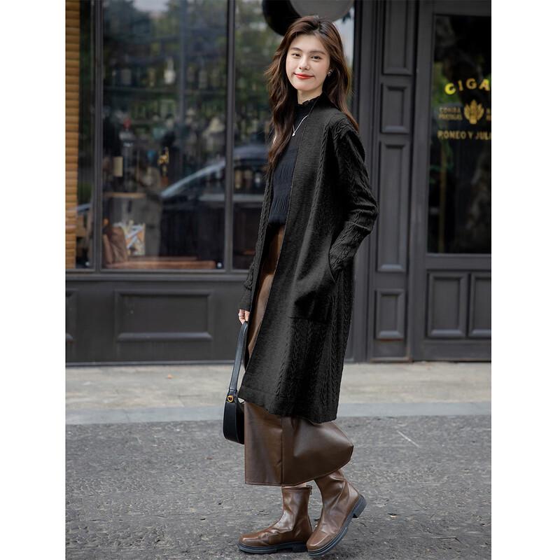 Mokana Damenmode Langarm-Cardigan