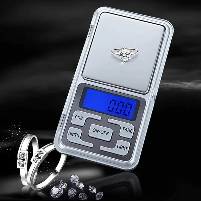 New Mini Scale 500g/300g/200g/100g X 0.01g /0.1g Accuracy Electronic Digital Precision Jewelry Scales Pocket Scale Balance