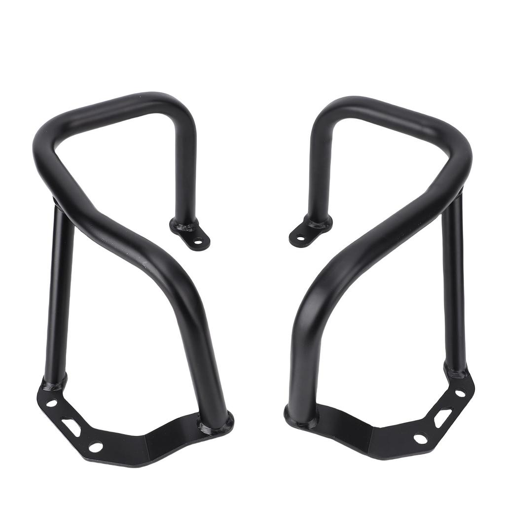 Motorcykelmotorstörtbåge Järn Matt Svart Skyddande Motorvakt Motorvägsbåge Ersättning för R12 NineT