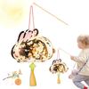 Przenośne Chińskie Lampiony Papierowe Chińska Tradycyjna Ręczna Lampa Dekoracja Świąteczna Sztuczny Lampion LED Ręczny Festiwalowy Papier