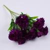 1 Bouquet Carnation,Outdoor UV Resistant No Fade Artificial Flower,Carnation Silk Forever Flowers For Home Party Wedding Decor