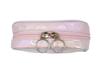 Quilted Embossed Vertical Accordion Makeup Cosmetic Travel Large MSNKA453 Pouch, Large, Pouch, Pouch, Pouch, Capacity, Freestanding, (Pink)