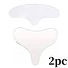 1/2pc Anti-Ageing T Anti Wrinkle Chest Pad Reusable Silicone Transparent Brust Lifting Patch Wrinkles Remover Skin Care Tools