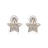CHANEL Clip On Earrings Women's Gold ABG430B21895U3549