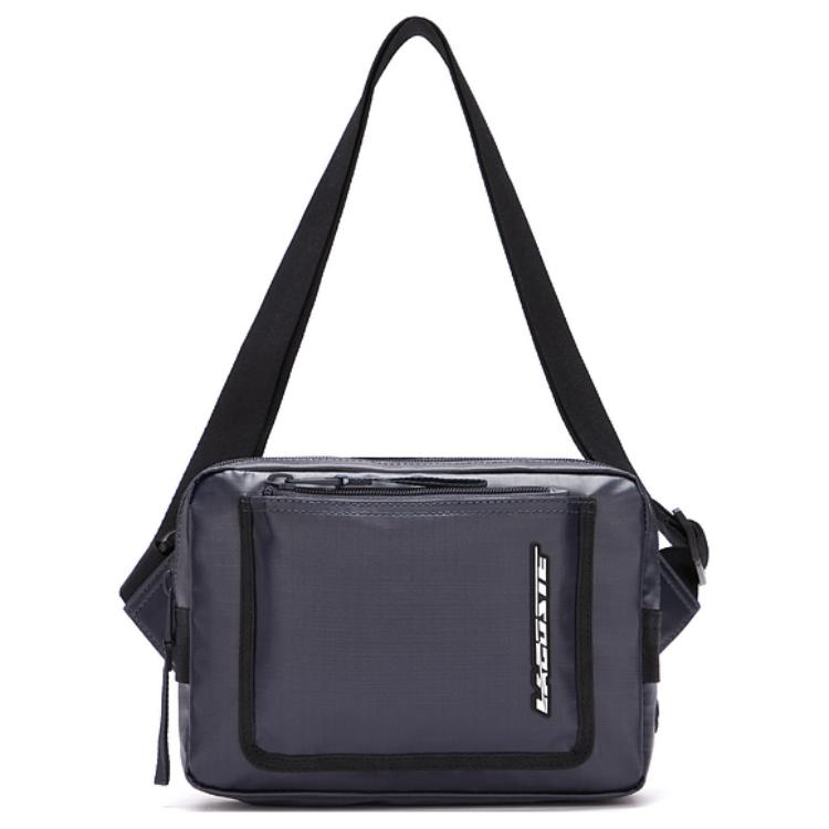 Lacoste Casual Commuter Zipper Shoulder Bag Men Shoulder Bag Dark-Blue NH4266SB-150998 Dark Blue