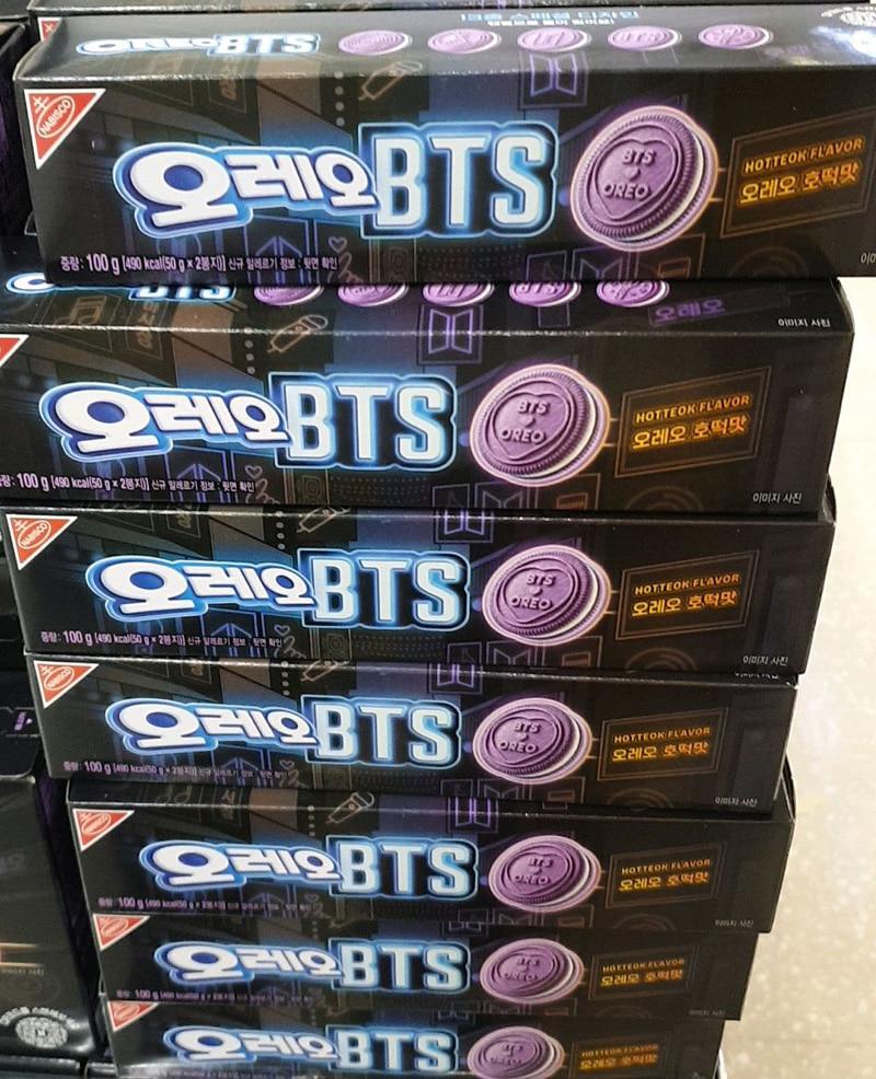 Oreo X BTS Limited Edition Hotteok Flavor 100g