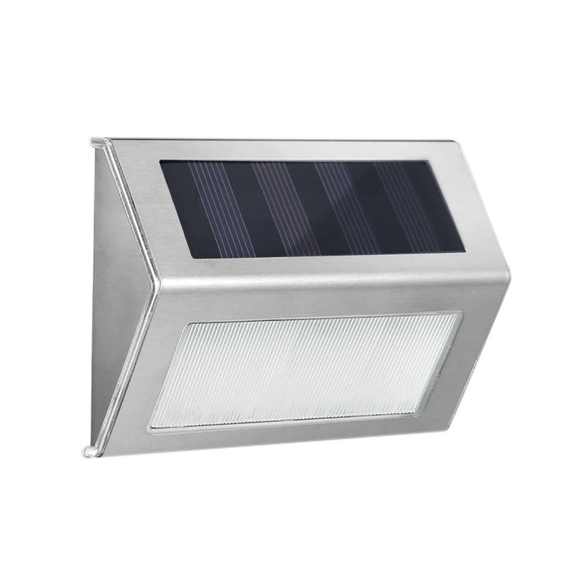 Solar-powered Staircase Wall Lamp, Stainless Steel Courtyard Corridor Lamp, Wall Lamp, Ceiling Lamp, Waterproof