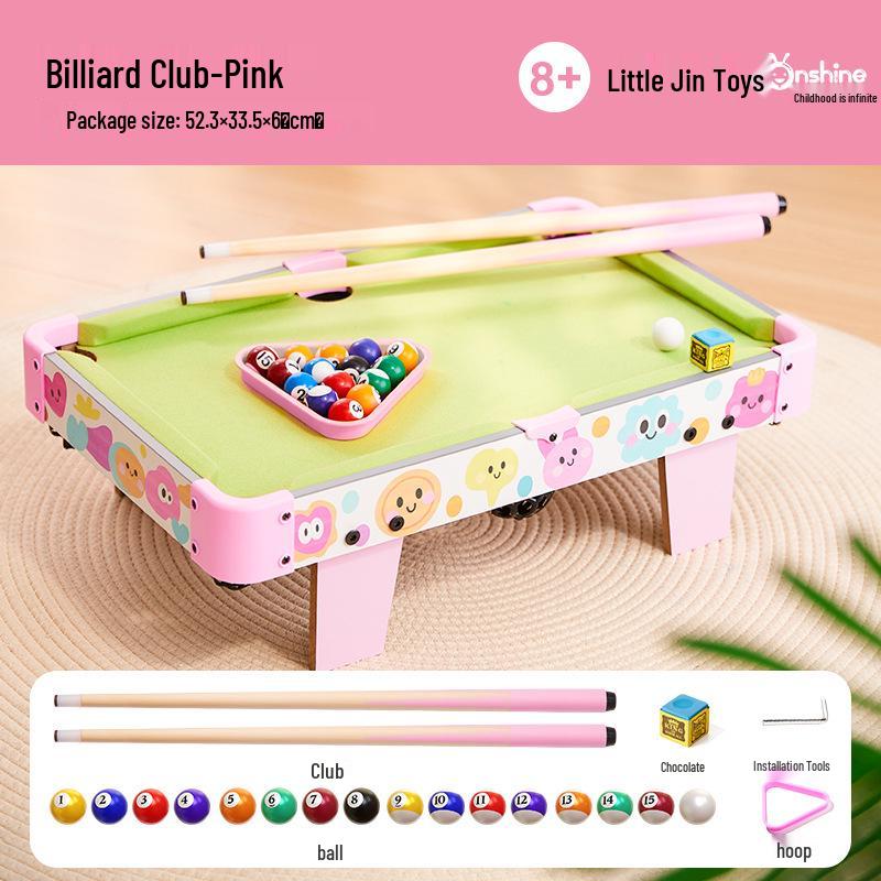 

Onshine Kids Large Billiard Table - Mini Pool for Boys & Girls, Educational Parent-Child Toy Gift