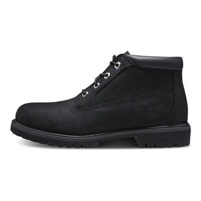 Chukka Impermeabile Durevole Ammortizzante Confortevole Versatile Taglio Ampio Stivaletti alla Caviglia Stivali Outdoor Uomo stivali Neri 32085W