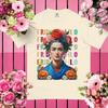 Frida Kahlo Comfort Colours Tričko Frida Kahlo Umělecké Dárky Mexická Trička Feministické Retro Tričko Posilující Dámská Trička