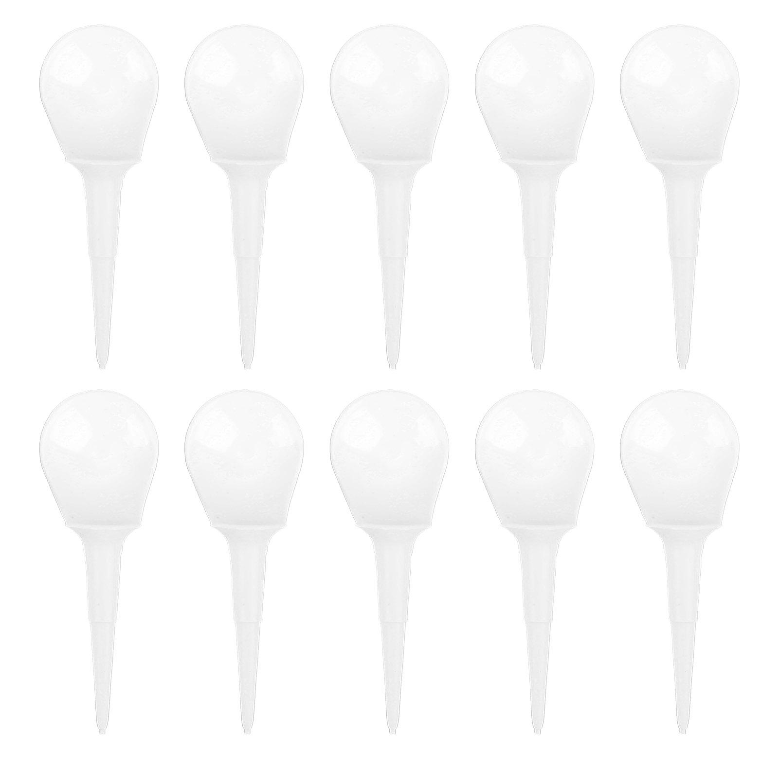 

10Pcs Golf Tee Curved Golf Nail Chair Shaped Nail Lightweight Studs Tee Ball Golf Accessory білий