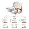 Youluo Nordic Black Line Ceramic Dinnerware Set