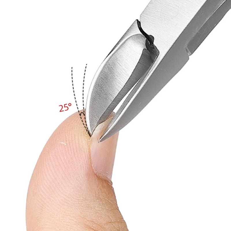 Professional Stainless Steel Eagle Nail Clippers, Dead Skin Scissors Tools, Dental Pliers Handle Nail Groove Beauty Pliers