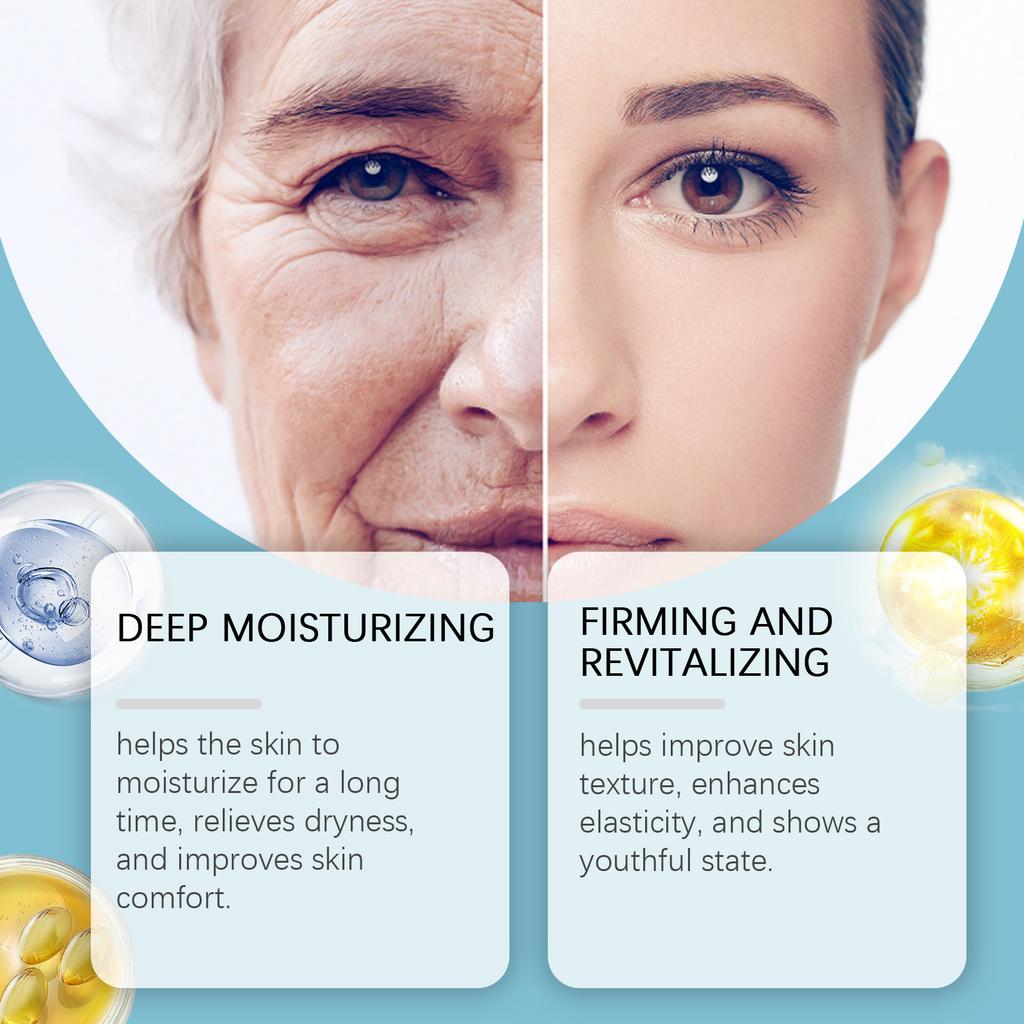 Anti-aging Wrinkle Serum Firms And Deeply Moisturizes To Improve Signs Of Aging For A Youthful Glow.30ML