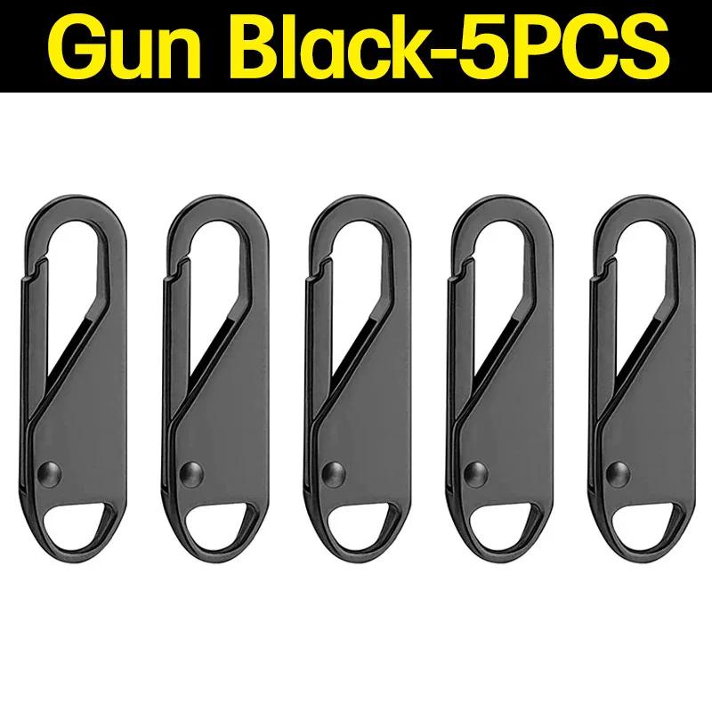 Universal Zipper Puller Replacement Instant Repair Zipper Head Kit Travel Bag Suitcase Wallet DIY Sewing Metal Zipper Sliders