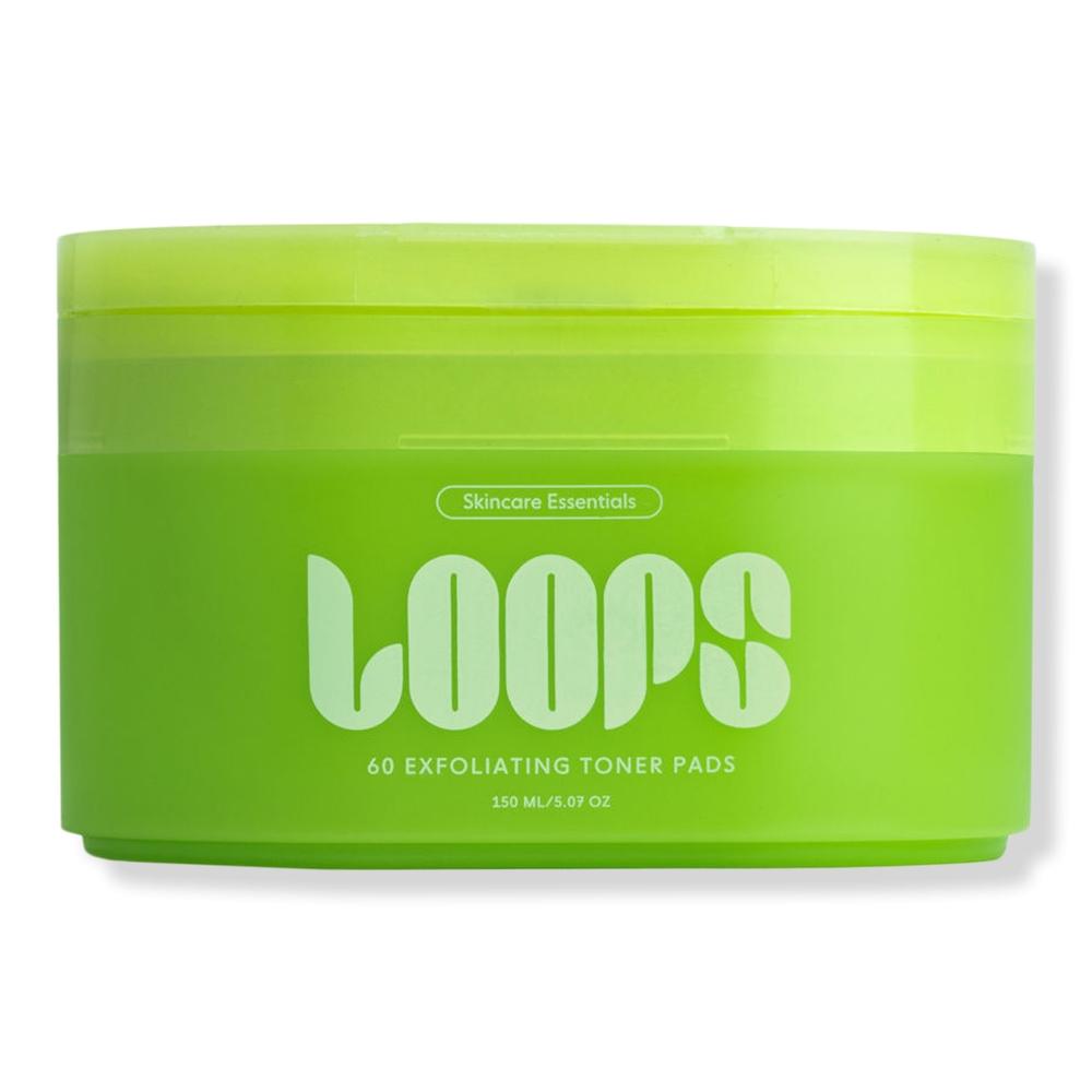 

Біорозкладані подушечки для догляду за шкірою Loops Exfoliating Toner 60 Ct