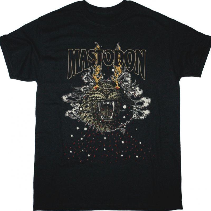 Mastodon Cosmic Leopard Black T-Shirt S