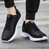 Men Sneakers Fashion Breathable Mesh Comfortable Black Sports Shoes Anti-Slip Outdoor Casual Running Mens Shoe Zapatillas Hombre