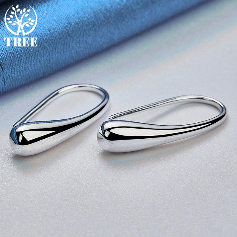 925 Sterling Silver Droplet/raindrop Pendant, Fashionable Wedding Jewelry