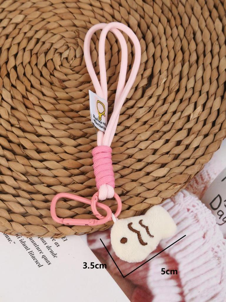 Kreskówkowy Pluszowy Kotek Niedźwiadek Brelok Zawieszka Lalka Ornament